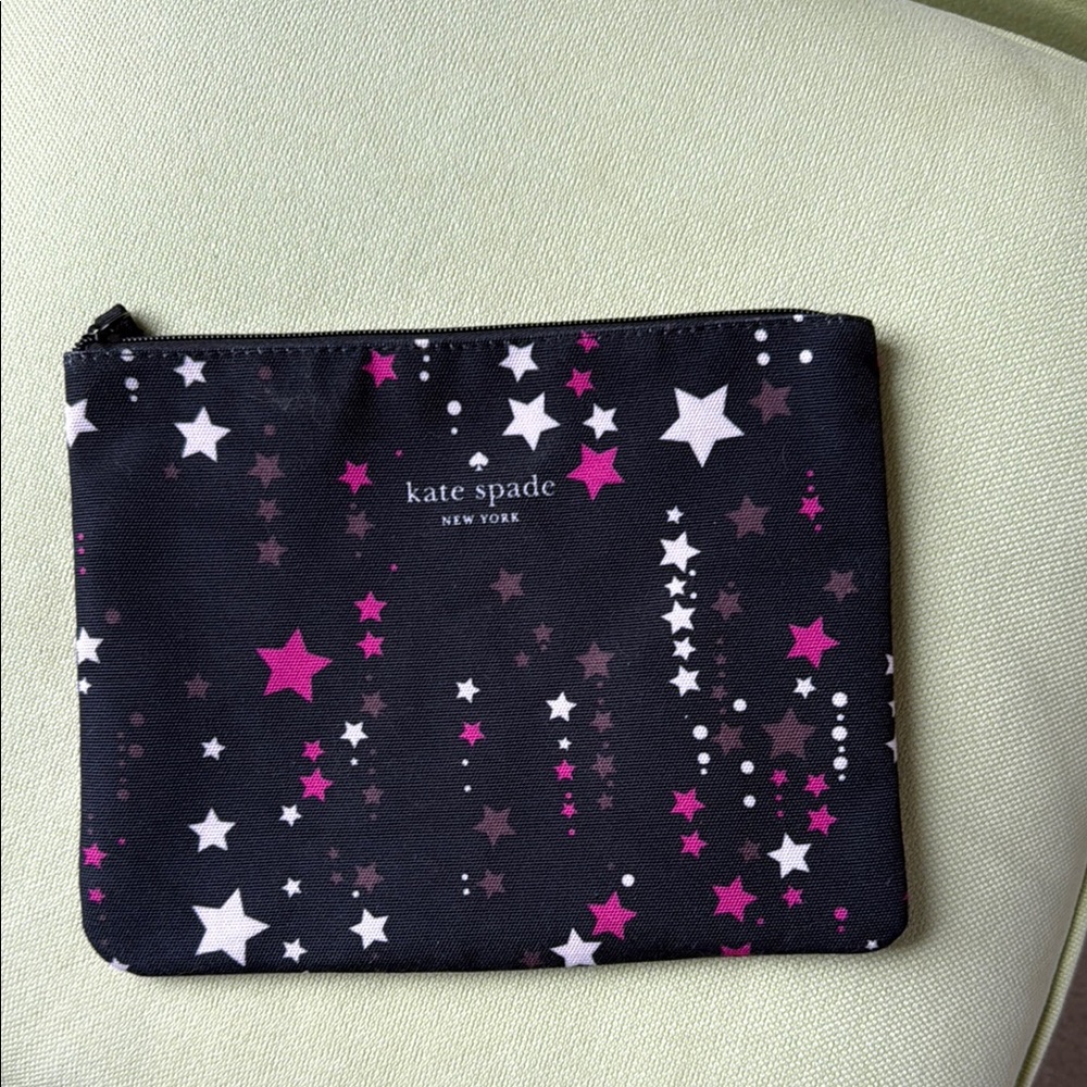 Kate Spade Starry Black Pouch